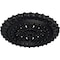 Ekena Millwork Sellek Ceiling Medallion (Fits Canopies up to 1 1/8"), 18 1/2"OD x 7/8"ID x 1 1/2"P, Steel Gray CM18SKSGS - alternate 2